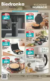 Biedronka gazetka Strona 2: Zestaw noży w bloku Marble 7 elementów z nożyczkami Mg Home €69,90