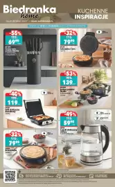 Biedronka gazetka | Home - od 10.10 Strona 2: Zestaw noży w bloku Marble 7 elementów z nożyczkami Mg Home €69,90
