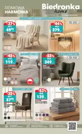 Biedronka gazetka | Home - od 10.10 Strona 5: Koc Sergio 150x220 cm Domarex €49,99