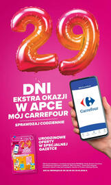 Carrefour Market gazetka tydzień 42 Strona 10: 29 DNI EKSTRA OKAZJI W APCE MÓJ CARREFOUR SPRAWDZAJ CODZIENNIE Mój Carrefour