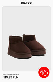 Cropp gazetka tydzień 41 Strona 10: Buty zimowe typu emu Cropp €119,99