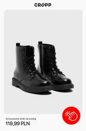 Cropp gazetka tydzień 41 Strona 5: Sznurowane botki za kostkę Cropp €119,99