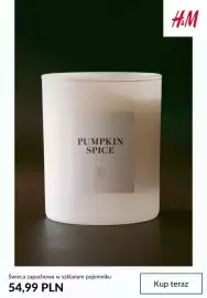 H&M gazetka tydzień 41 Strona 6: Świeca zapachowa w szklanym pojemniku H & M €54,99
