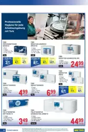 Metro Flugblatt Seite 30: Tork Serviettenweiss €6,99, Tork Serviettenweiss €4,99