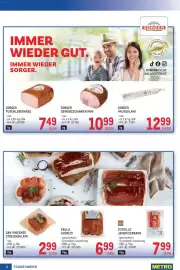 Metro Flugblatt Seite 6: Caula Chorizo €6,99, San Vincenzo Streichsalami €2,99