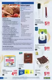 Metro Flugblatt Seite 6: Metric Chef Pflaumen getrocknet €9,99, Aro SULTANINEN €4,89