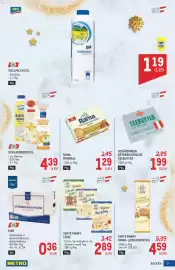 Metro Flugblatt Seite 7: Tante Fanny Teige €2,89, Chef Österreichische Eier €0,36