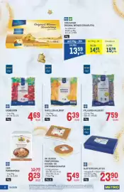 Metro Flugblatt Seite 8: Chef Apricot Halves €6,39, Chef Erdbeeren €4,69