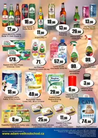 Adam leták týden 42 Strana 8: Kapsičky Friskies pro kočky / psy více druhů €8,90, Cattia kuchyňské utěrky €18,90