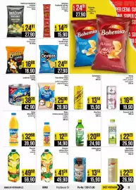 Jip leták týden 42 Strana 13: Lay's oven baked chips salted €28,90, Relax Exotica ovocný nápoj mango kaktus €12,31