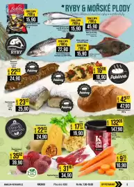 Jip leták týden 42 Strana 5: Barlomar mušle slávky celé pasterizované €15,90, Platýs velký celý €15,90