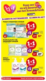 Kruidvat folder week 42 Pagina 31: Pampers babydoekjes enkelpak €8,59, Kruidvat plastic vrije babydoekjes enkelpak €2,69