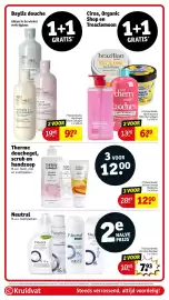 Kruidvat folder week 42 Pagina 37: Therme douchegel, scrub en handzeep €12,00, Neutral €7,93