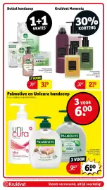 Kruidvat folder week 42 Pagina 43: Kruidvat Moments €2,79, Palmolive en Unicura handzeep €6,00