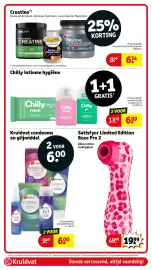Kruidvat folder week 42 Pagina 79: Kruidvat condooms en glijmiddel €6,00, Creatine €6,74