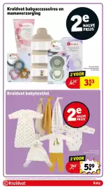 Kruidvat folder week 42 Pagina 90: Kruidvat babytextiel €5,99, Kruidvat babyaccessoires en mamaverzorging €3,53