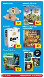 Kruidvat folder week 42 Pagina 99: Houten camera €3,99, Karen mini €7,99