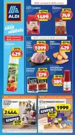 ALDI akciós újság hét 42 Oldal 1: Bella mandula €749,00, I colori del sapore passzirozott paradicsom €385,00