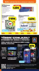 ALDI akciós újság hét 42 Oldal 18: Power Force mélyhűtőtasak €1.299,00, Jar mosogatogep-kapszula €7.999,00