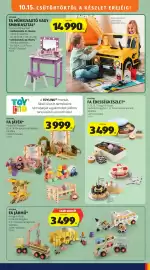 ALDI akciós újság hét 42 Oldal 41: ToyLino fa édességkészlet €3.499,00, Toylinó fa műhelyautó vagy sminkasztal €14.990,00