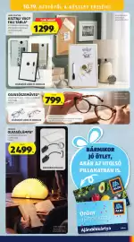 ALDI akciós újság hét 42 Oldal 51: Casalux olvasólámpa €2.499,00, Olvasószemüveg €799,00