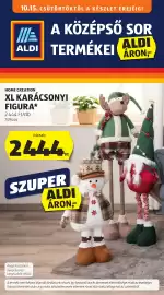 ALDI akciós újság hét 42 Oldal 1: Home Creation XL Karácsonyi Figura €2.444,00