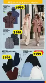 ALDI akciós újság hét 42 Oldal 13: Női hosszú ujjú pulóver €2.999,00, UP2FASHION WOMEN NŐI SZABADIDŐNADRÁG €3.999,00