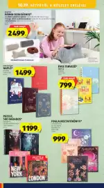 ALDI akciós újság hét 42 Oldal 18: PUZZLE, 500 DARABOS €1.199,00, FOGLALKOZTATÓKÖNYV €999,00