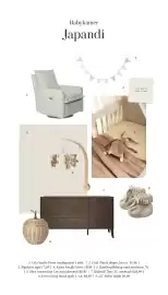 Babypark folder Pagina 11: Lil Atelier slofjes €26,99, Oilo Studio Flynn voedingsstoel €1.640,00