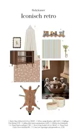 Babypark folder Pagina 17: Doing Goods Francis Fawn vloerkleed €99,00, Bopita Heya ledikant €309,99
