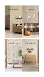 Babypark folder Pagina 3: Earthy tones Japandi Iconisch retro Touch of color