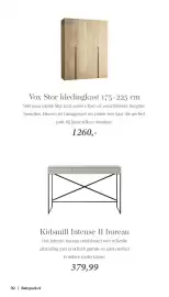 Babypark folder Pagina 30: Vox Stor kledingkast €1.260,00, Kidsmill Intense II bureau €379,99