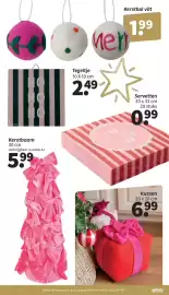 Wibra folder Pagina 30: Servetten €0,99, Kerstbal vilt €1,99
