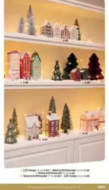 Wibra folder Pagina 40: LED huisje €2,99, Waxinelichthouder €3,99