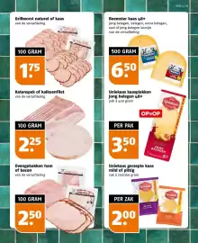 Poiesz folder week 42 Pagina 11: Grillworst naturel of kaas €1,75, Katenspek of kalkoenfilet €2,25
