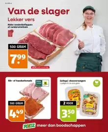 Poiesz folder week 42 Pagina 8: GoVega! vleesvervangers €3,50, Rib- of haaskarbonade €4,49