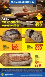 Lidl akciós újság hét 42 Oldal 2: Deluxe rusztikus kovászos vekni €899,00, Deluxe hajdinás kovászos kenyér €699,00