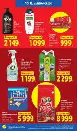 Lidl akciós újság hét 42 Oldal 20: Axe tusfürdő €2.149,00, Colgate fogkrém €999,00