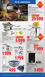 Lidl akciós újság hét 42 Oldal 39: Silvercrest digitális konyhai mérleg €1.499,00