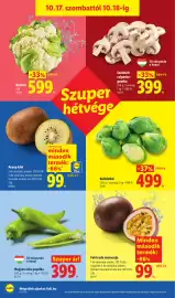 Lidl akciós újság hét 42 Oldal 42: Hegyes erős paprika €399,00, Kelbimbó €499,00