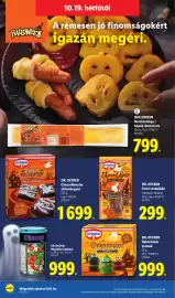 Lidl akciós újság hét 42 Oldal 62: Dr. Oetker forró csokoládé €299,00, Dr. Oetker dekorcukor szemek €999,00