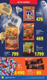 Lidl akciós újság hét 42 Oldal 64: Pez cukorka csomag €1.799,00, Dolcetta Ostyaszelet €89,00