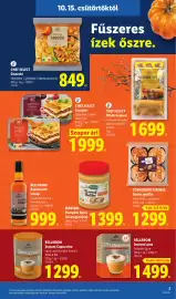 Lidl akciós újság hét 42 Oldal 7: Maribel mogyoróvaj €1.399,00, Chef Select Lasagne €1.999,00