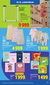 Lidl akciós újság hét 42 Oldal 13: Winnie the Pooh Minnie Mouse Mickey Mouse biopamut baba pizsama €19.999,00