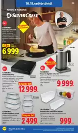 Lidl akciós újság hét 42 Oldal 14: Silvercrest frissentartódoboz-készlet €2.499,00