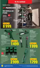 Lidl akciós újság hét 42 Oldal 24: Parkside ragasztópisztoly / ragasztórád készlet €1.499,00