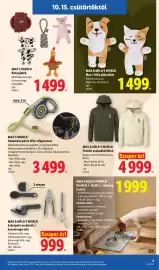 Lidl akciós újság hét 42 Oldal 3: Max & Mila's World Felnőtt szabadidőfelső €4.999,00