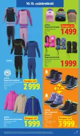 Lidl akciós újság hét 42 Oldal 9: Lupilu kisgyeremek polárkardigán €19.999,00, Lupilu kisgyermek síkesztyű €1.999,00