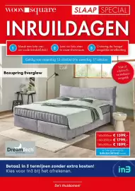 Woonsquare folder | Slaap special Pagina 1: DreamTech Boxspring Everglow €1.599,00