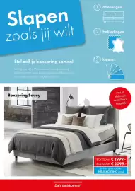 Woonsquare folder | Slaap special Pagina 5: Boxespring Savoy €1.999,00